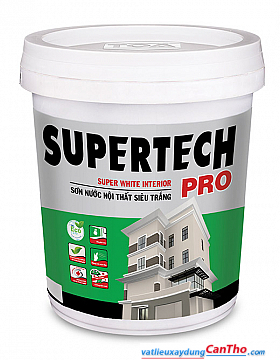 SƠN NƯỚC NỘI THẤT SIÊU TRẮNG SUPERTECH PRO